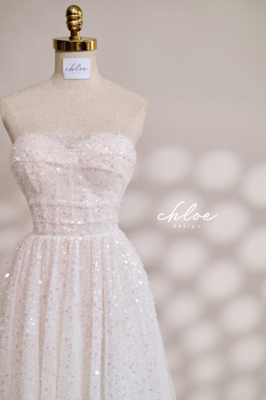 Váy thiết kế may đo Chloe Lucasta Sequin 24 - Image 2