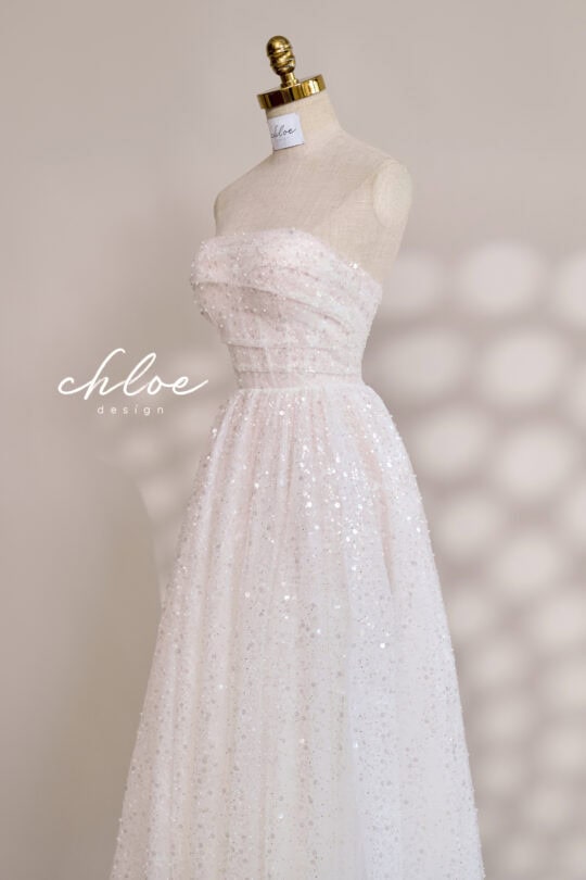 Váy thiết kế may đo Chloe Lucasta Sequin 24 - Image 3