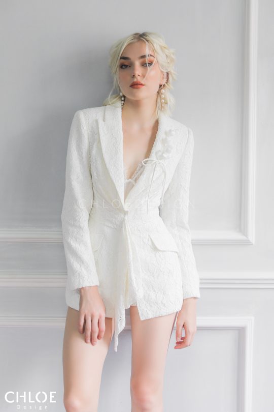 Blazer thiết kế may đo Chloe Ines 20 - Image 2