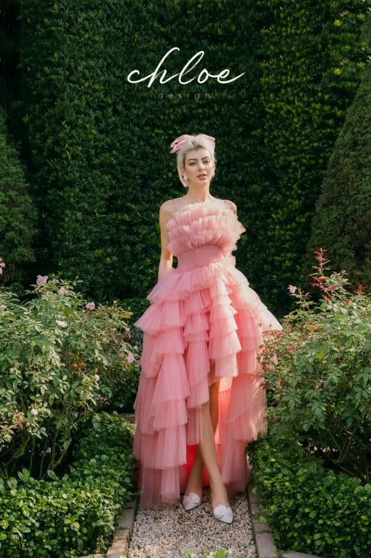 Váy thiết kế may đo Chloe Flora 23 - Image 14