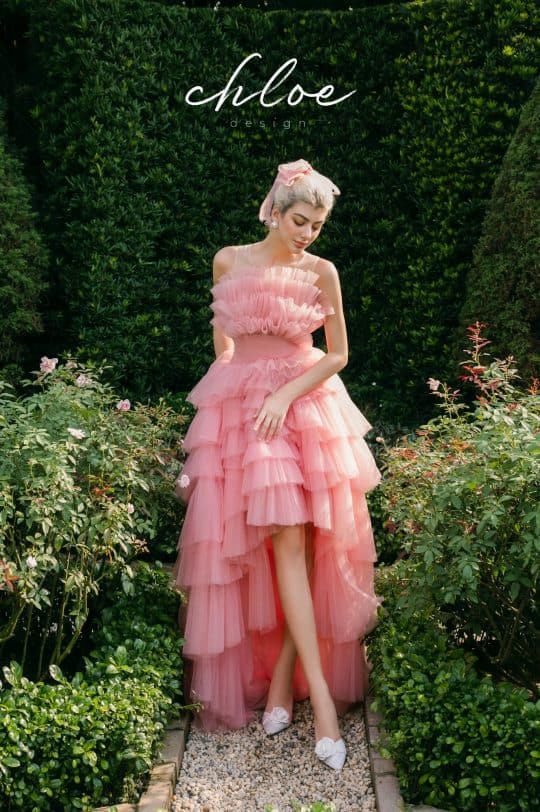 Váy thiết kế may đo Chloe Flora 23 - Image 15
