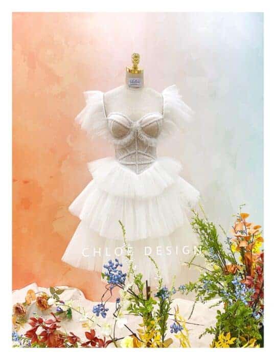Váy thiết kế may đo Chloe Lakita 20 ( Mini Version )