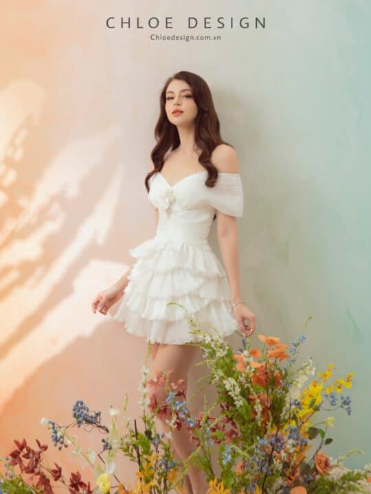 Váy thiết kế may đo Chloe Adel 20 - Image 3