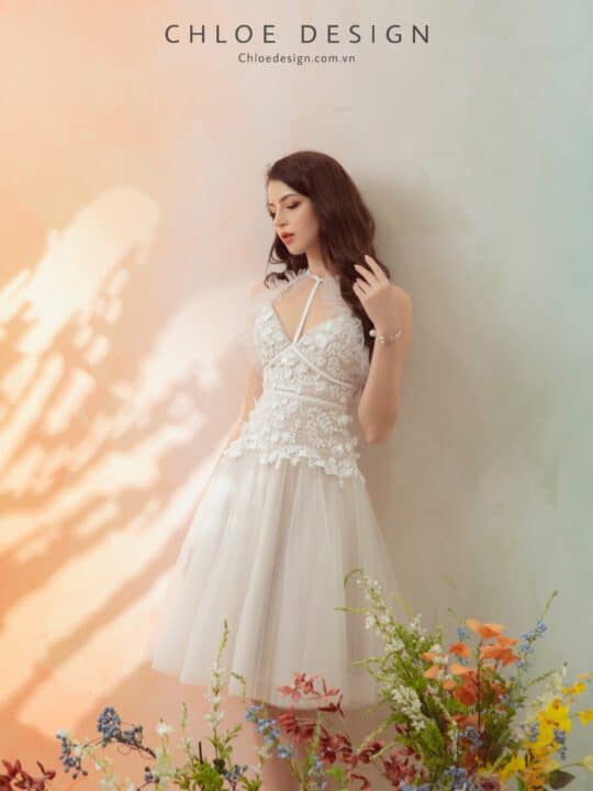 Váy thiết kế may đo Chloe Selena 20 - Image 5