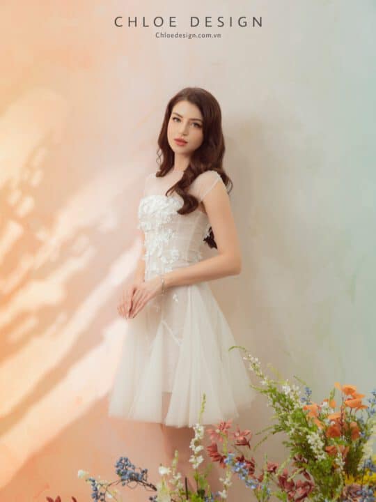 Váy thiết kế may đo Chloe Celia 20 - Image 3