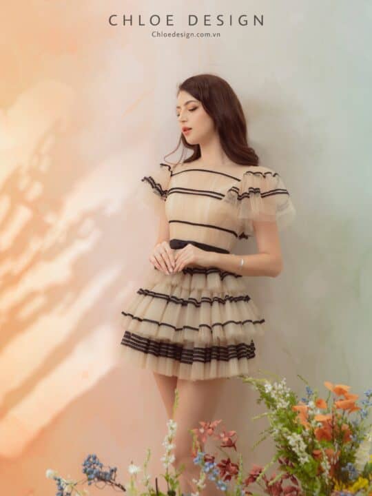 Váy thiết kế may đo Chloe Darifa 24 - Image 5