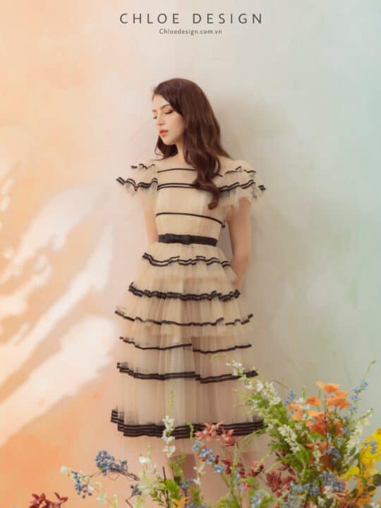 Váy thiết kế may đo Chloe Mateo 20 - Image 4
