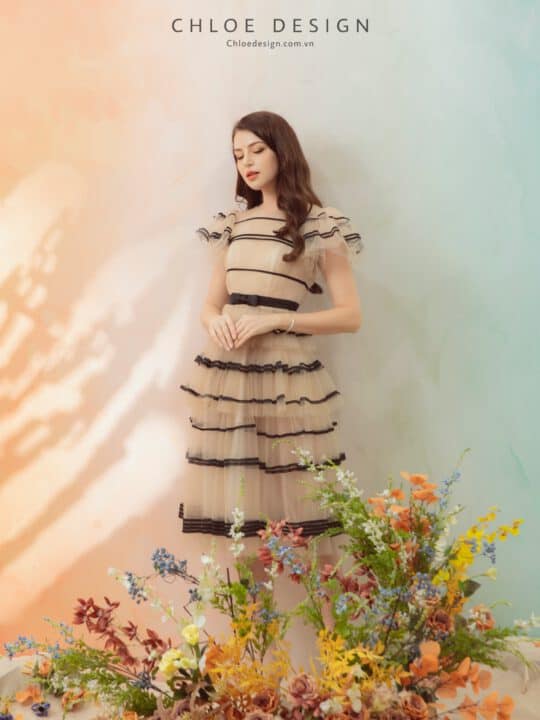 Váy thiết kế may đo Chloe Mateo 20 - Image 3