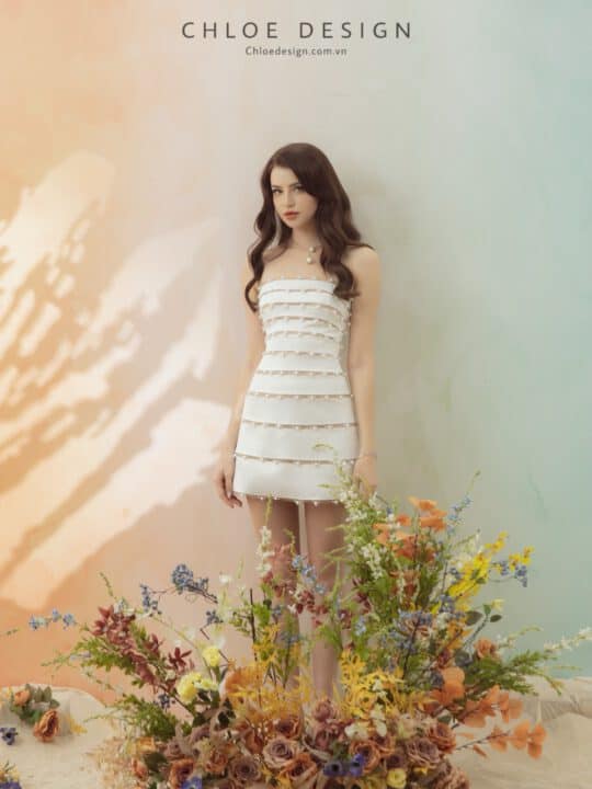 Váy thiết kế may đo Chloe Sandy 20 - Image 3