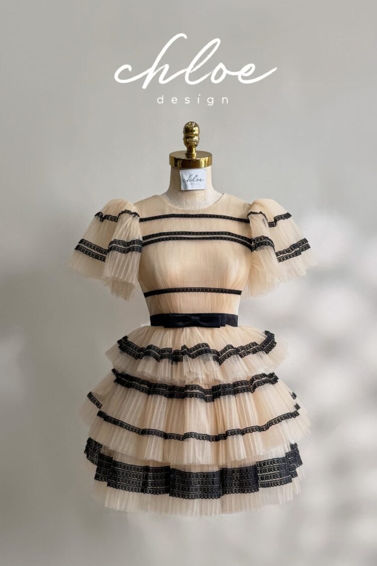 Váy thiết kế may đo Chloe Darifa 24