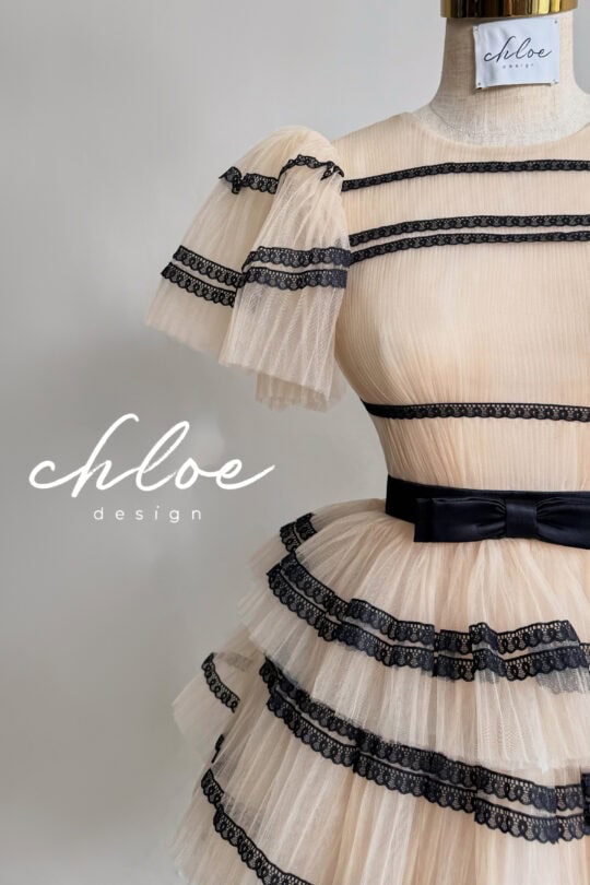 Váy thiết kế may đo Chloe Darifa 24 - Image 3