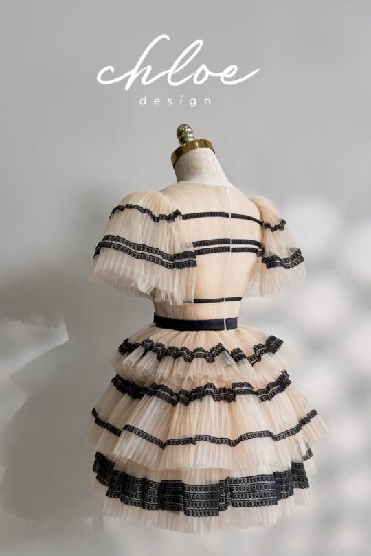 Váy thiết kế may đo Chloe Darifa 24 - Image 4