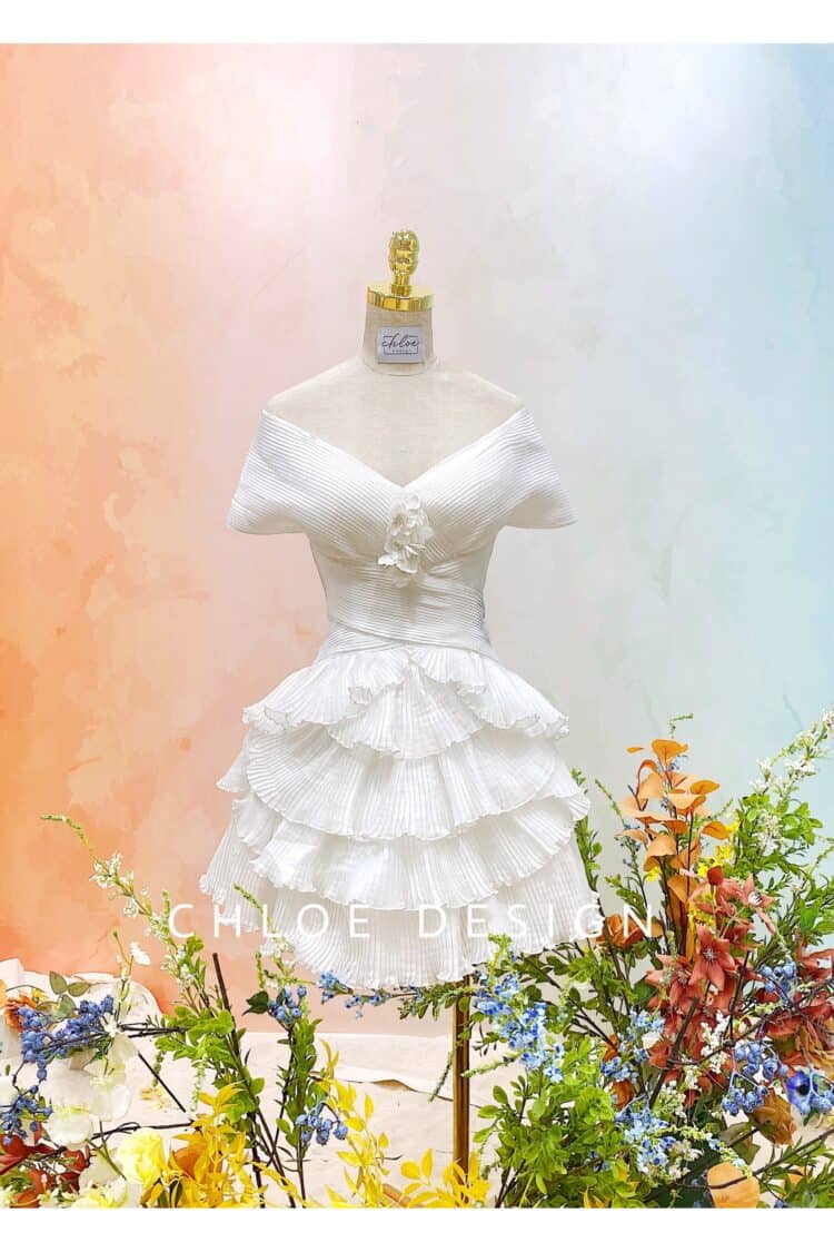 Váy thiết kế may đo Chloe Adel 20
