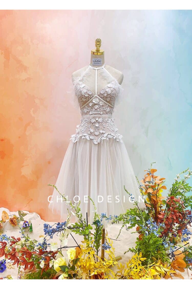 Váy thiết kế may đo Chloe Selena 20