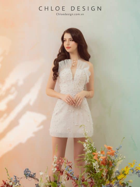 Váy thiết kế may đo Chloe Maha 20 - Image 7