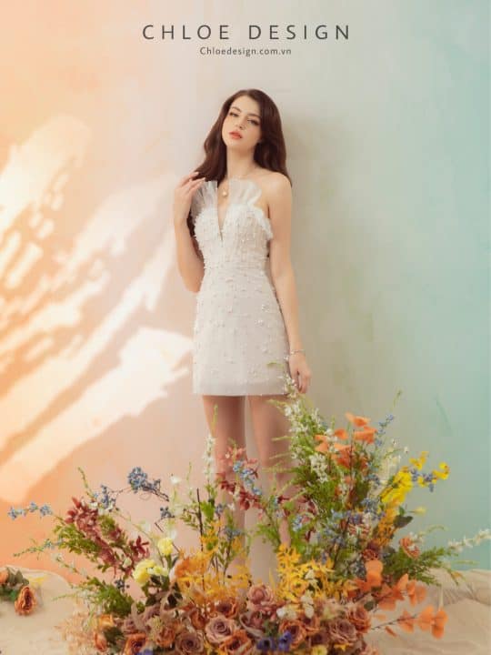 Váy thiết kế may đo Chloe Maha 20 - Image 6