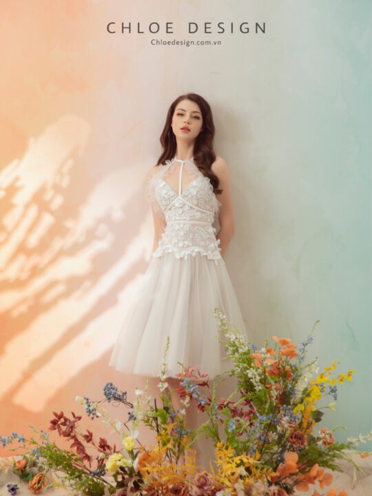 Váy thiết kế may đo Chloe Selena 20 - Image 6