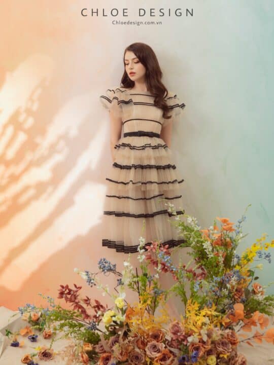 Váy thiết kế may đo Chloe Mateo 20 - Image 2