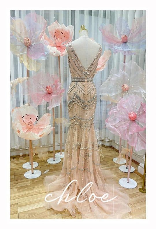 Váy thiết kế may đo Chloe Anzuzu 20 - Image 3