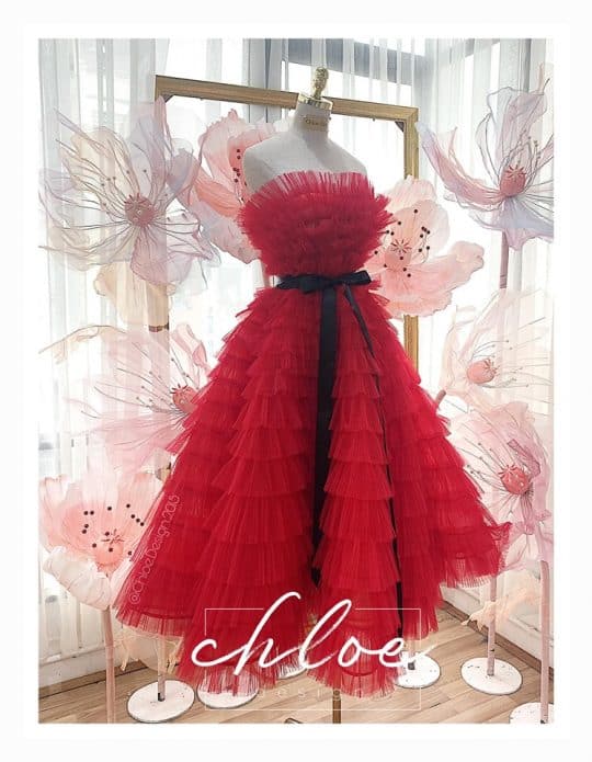 Váy thiết kế may đo Chloe Lore 19 ( Midi Version ) - Image 3