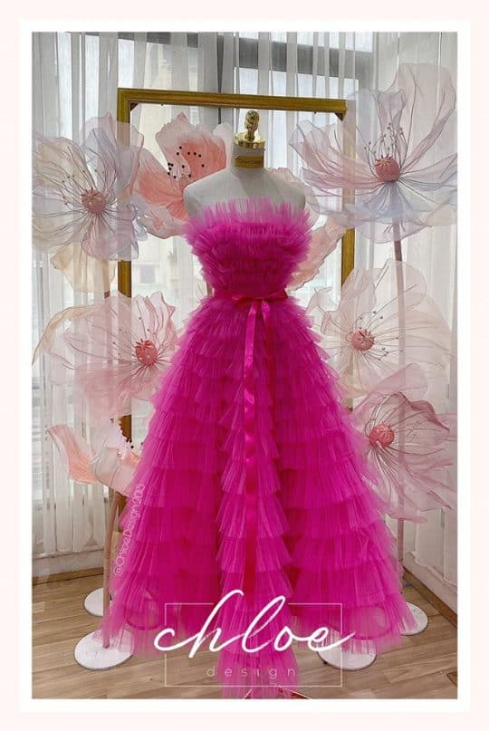 Váy thiết kế may đo Chloe Lore 19 ( Midi Version ) - Image 4