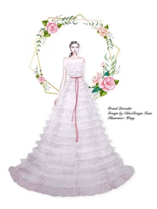 Váy thiết kế may đo Chloe Lore 19 ( Long Version ) - Image 3
