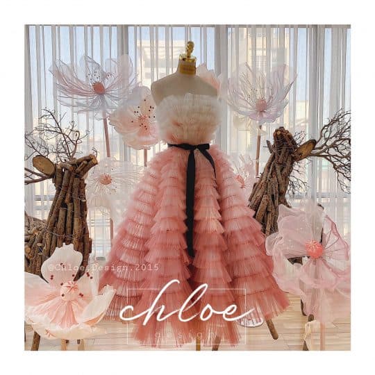 Váy tầng phiên bản ombre 2019 - Image 2