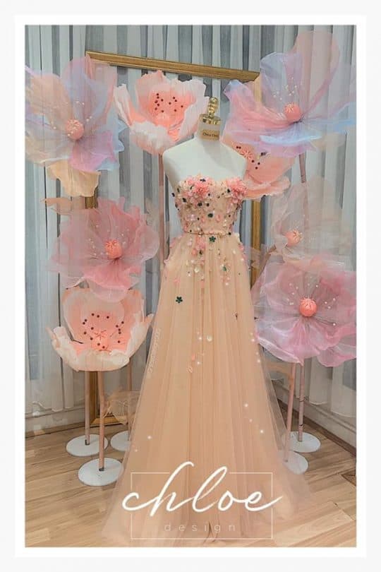 Váy thiết kế may đo Chloe Aboli 18