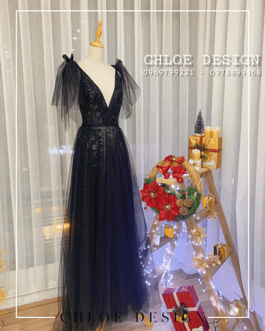 Váy thiết kế Chloe Edana 19 - Image 4