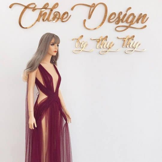 Váy thiết kế may đo Chloe Agnes 18 - Image 3
