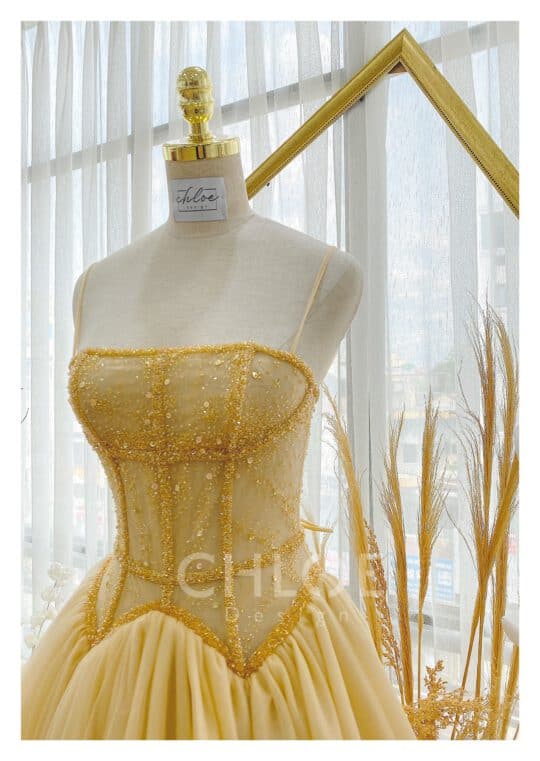 Váy thiết kế may đo Chloe Valencia 20 - Image 3