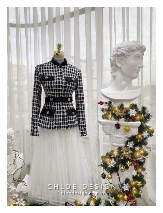 Set váy thiết kế may đo Chloe Hebe 21