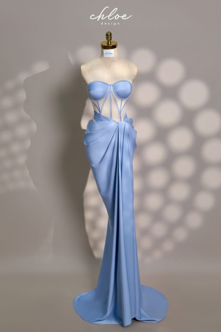 Váy thiết kế may đo Chloe Silk 20