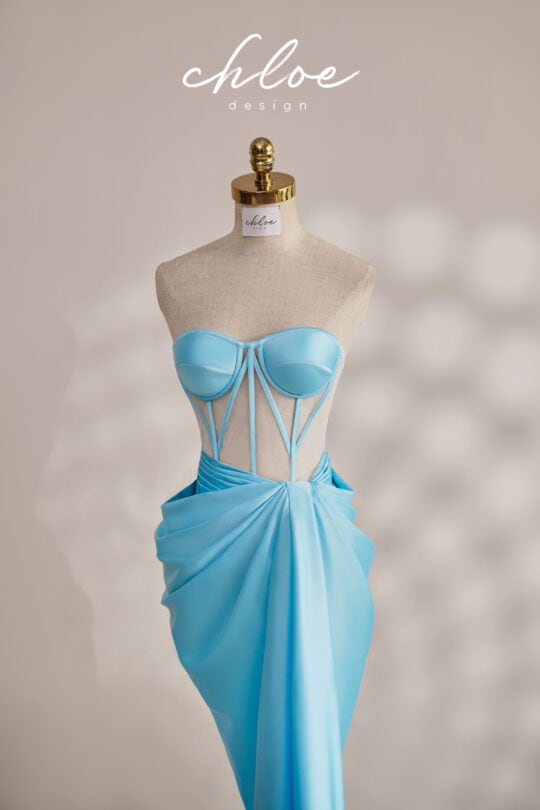 Váy thiết kế may đo Chloe Silk 20 - Image 6