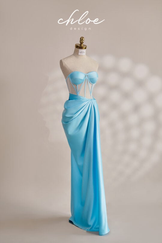Váy thiết kế may đo Chloe Silk 20 - Image 8