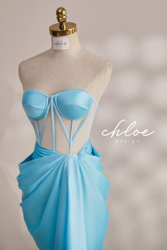Váy thiết kế may đo Chloe Silk 20 - Image 4