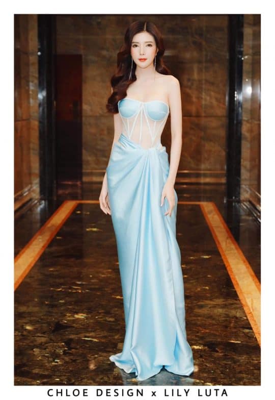 Váy thiết kế may đo Chloe Silk 20 - Image 12