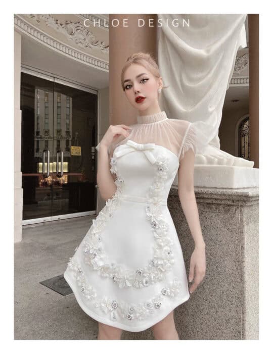 Váy thiết kế may đo Chloe Calee 21 - Image 5