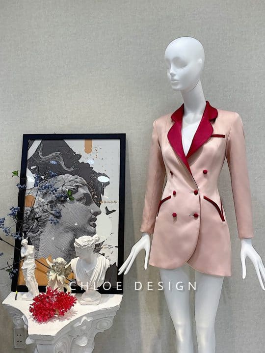 Blazer thiết kế may đo Chloe Cherissa 21 - Image 3