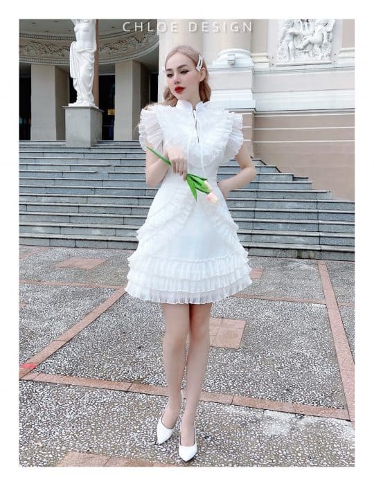 Váy thiết kế may đo Chloe Hlalia 21 - Image 7