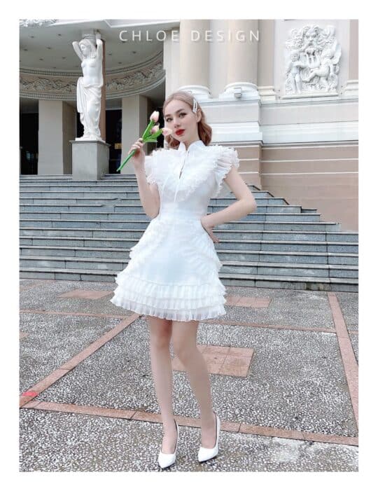 Váy thiết kế may đo Chloe Hlalia 21 - Image 8