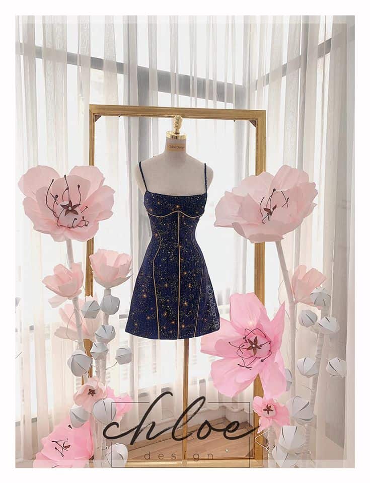 Váy thiết kế Cary 2019