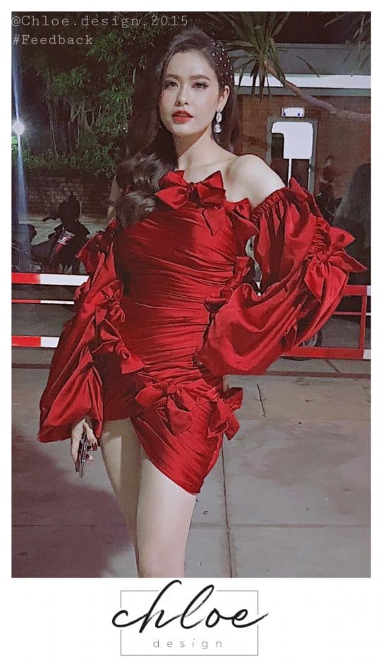 Váy thiết kế Chloe Atelier Bowtie 2019 - Image 5