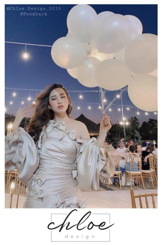 Váy thiết kế Chloe Atelier Bowtie 2019 - Image 4