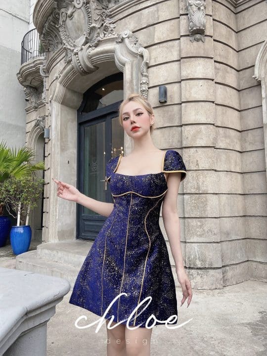Váy thiết kế Chloe Cary 19 ( Phiên bản có tay ) - Image 2