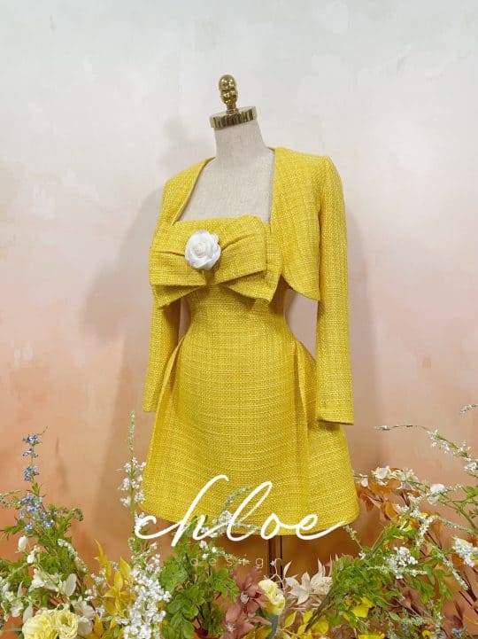 Set váy tweed thiết kế Chloe Donia 21