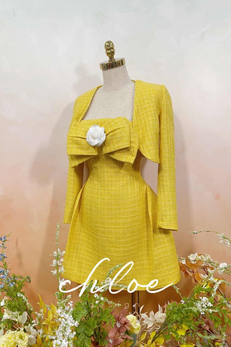 Set váy tweed thiết kế Chloe Donia 21