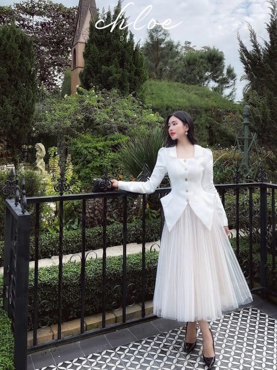 Chân váy xếp ly Chloe Jeanne 22