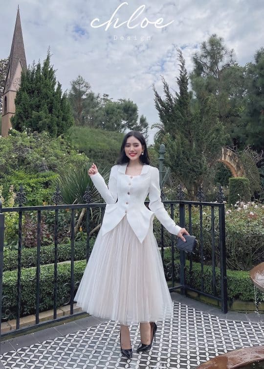 Chân váy xếp ly Chloe Jeanne 22 - Image 4