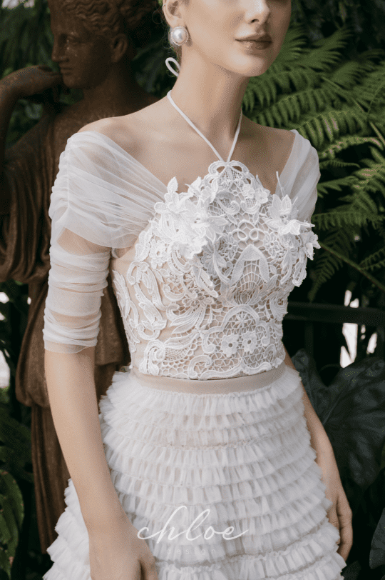 Váy thiết kế may đo Chloe Aziza 22 - Image 5